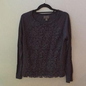 J. Crew navy long sleeve